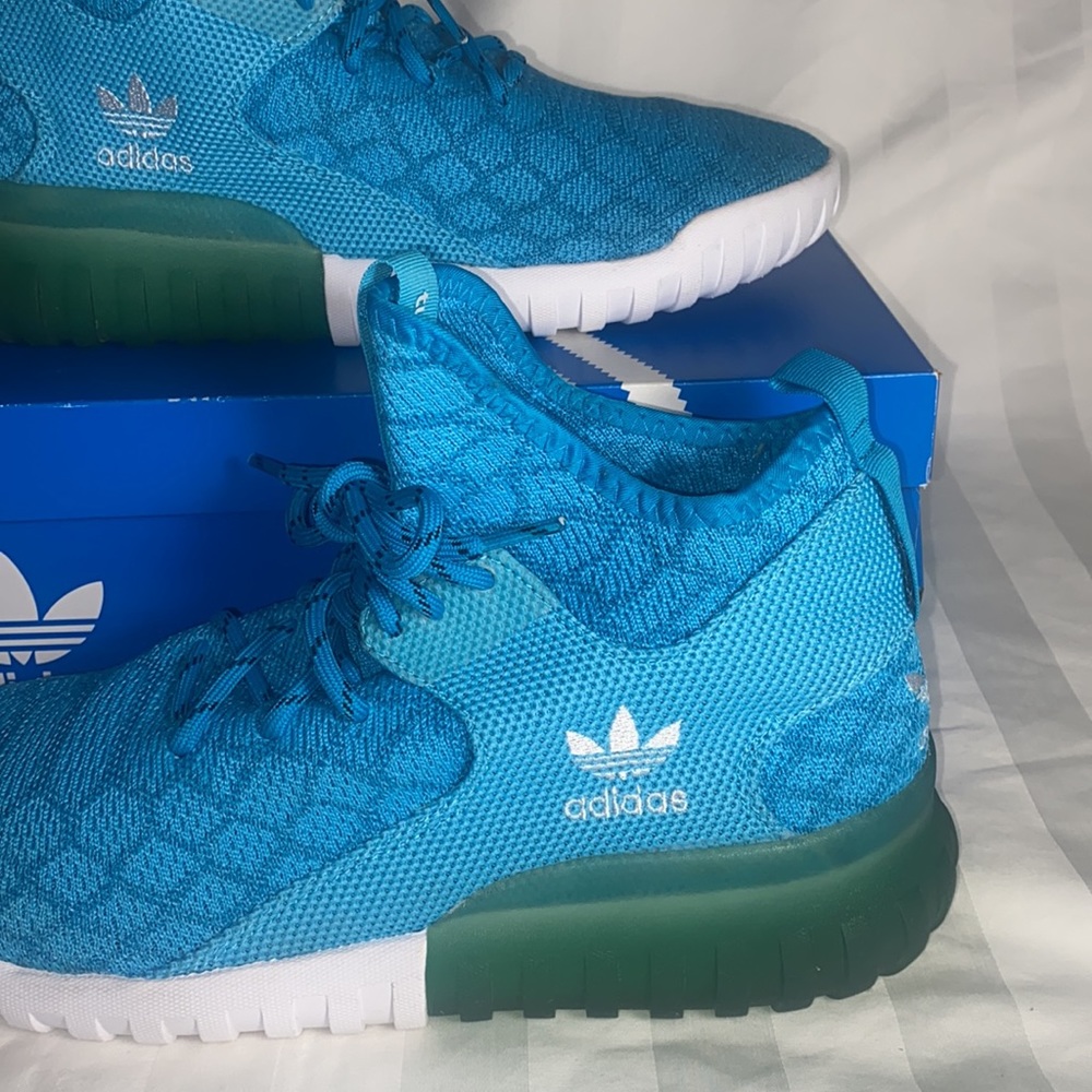 ADIDAS Tubular X Primeknit Style Basketball Shoes Men Size 9.5